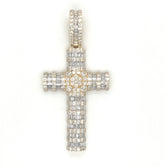 3.50CT. Diamond Cross in 10K Gold - White Carat - USA & Canada
